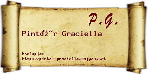 Pintér Graciella névjegykártya